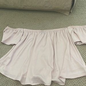 Off the shoulder top